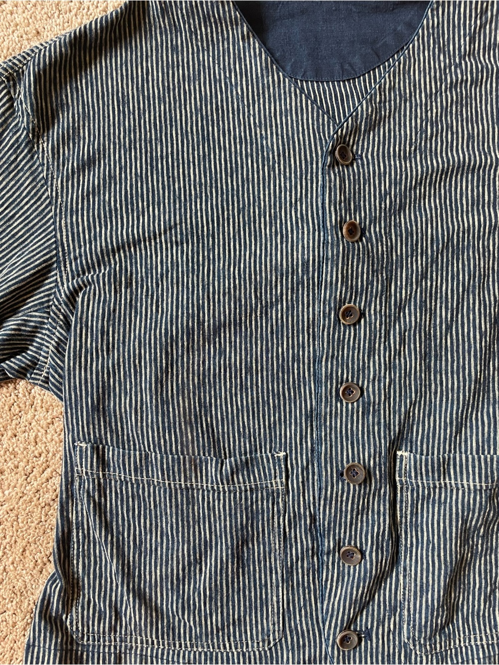 45R women’s striped blouse - Picture 2 of 11
